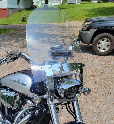 Click to view full screen Honda VTX 1800/1300 "T" Tourer Replacement Windshield 2007-2009 photo review