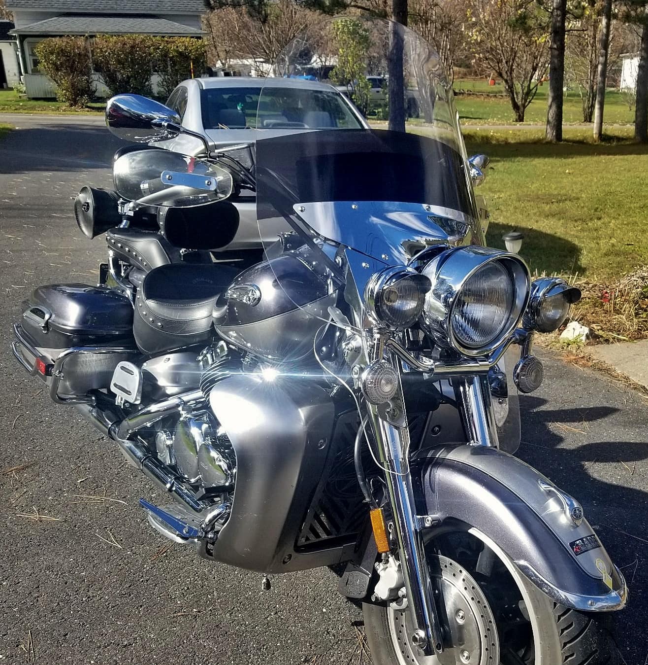 yamaha 1600 road star windshield