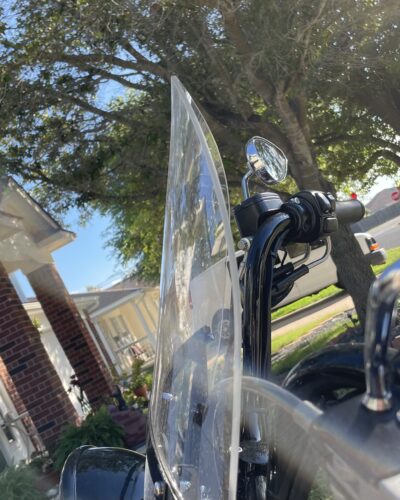 Click to view full screen Harley-Davidson | Cross Bones FLSTSB | Replacement Windshield photo review