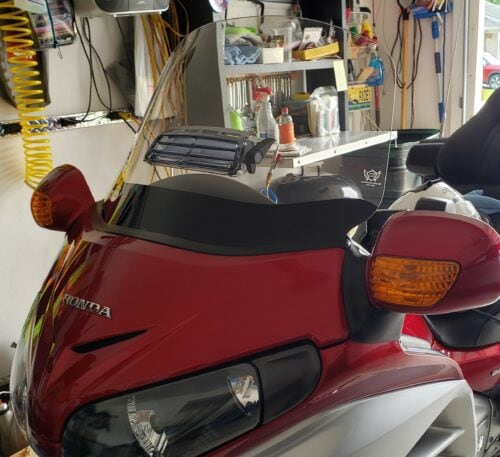 Click to view full screen Honda Gold Wing GL1800 Replacement Windshield 2001-2017 photo review