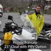 Honda Transalp Windshield 21