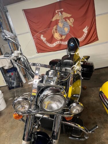Click to view full screen Vulcan 1500 Classic | Vulcan 800 Classic Windshield | Windscreen photo review