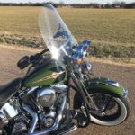 Harley Davidson Heritage Springer Replacement Windshield fits HD Detachable King Size Brackets