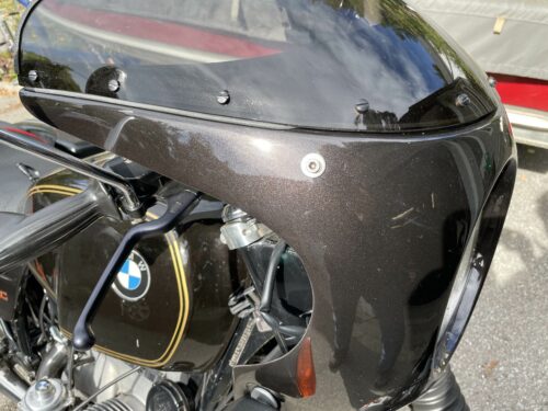 Click to view full screen BMW R90S and R100S Windshield photo review