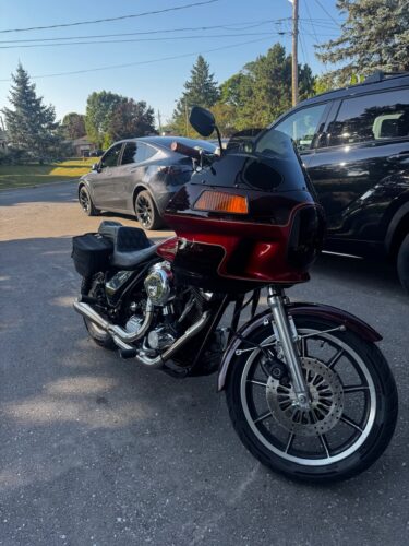 Click to view full screen Harley-Davidson | FXRT / FXRD Sport Glide Windshield | 1986-Newer photo review
