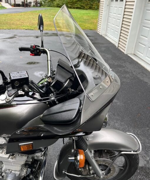 Alternative view of Kawasaki KZ1000P Motorcycle Windshield