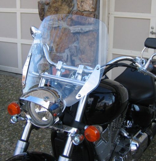Honda VTX 1800/VTX 1300 Replacement Windshield Fits Boulevard Brackets