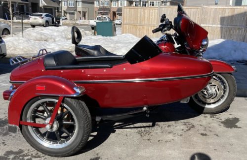 Click to view full screen Harley Davidson | Sidecar RLE with 7 Hole Mount | Replacement Windshield photo review