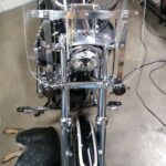 Harley Davidson Compact Windshield  fits Quick Detach and  Quick Release Mounting systems
