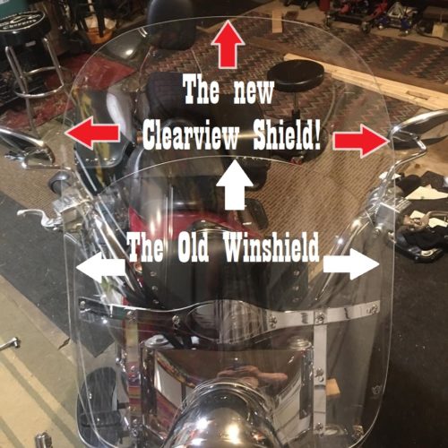 Kawasaki Vulcan 1600 Windshield | Classic | Replacement photo review