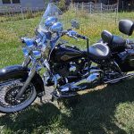 Harley-Davidson | Softail Deluxe/Heritage/Fat Boy Windshield fits Nostalgic HD Detachable Brackets | 1988-2017 photo review
