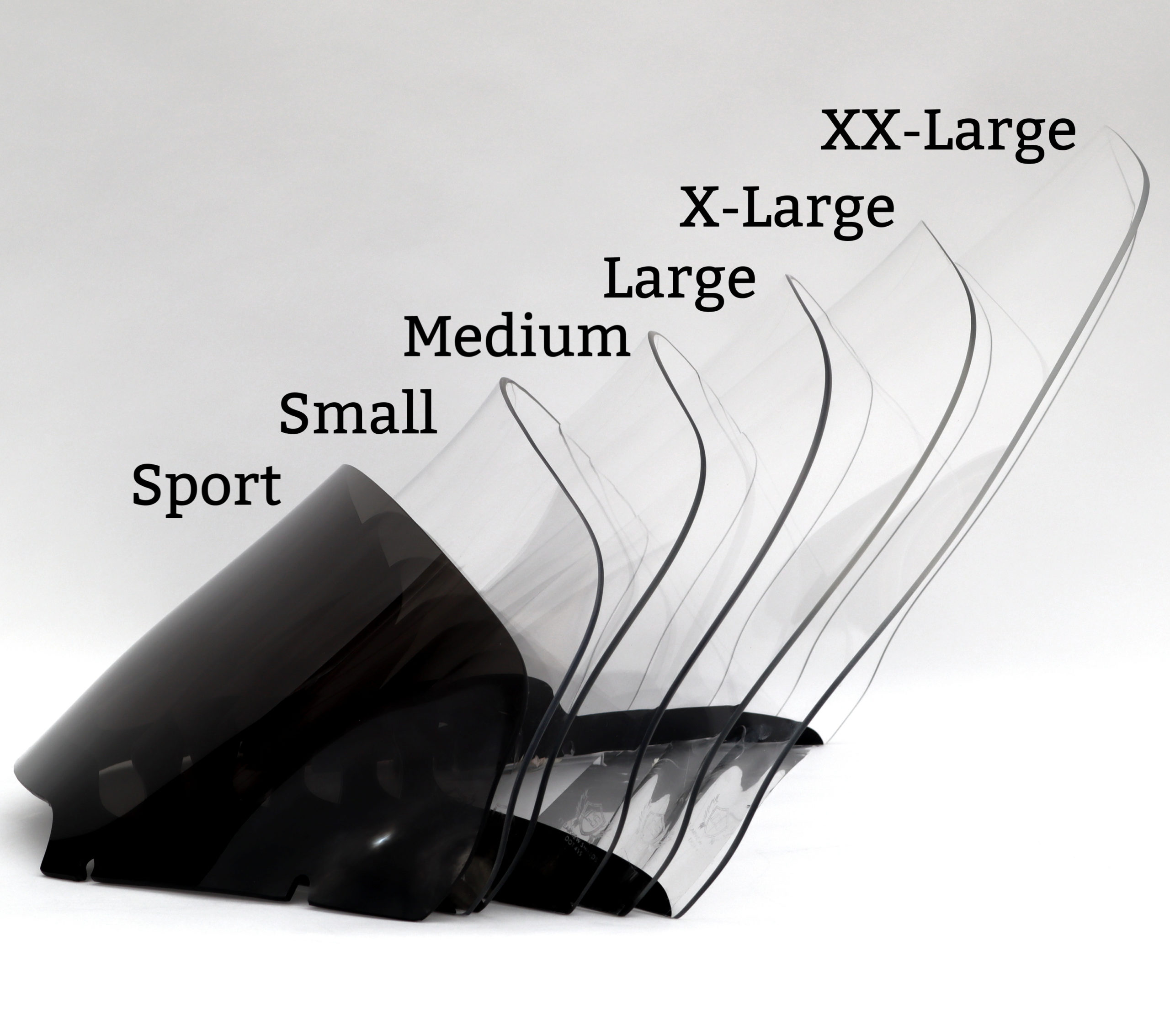 Harley Davidson Road Glide Windshield sizes