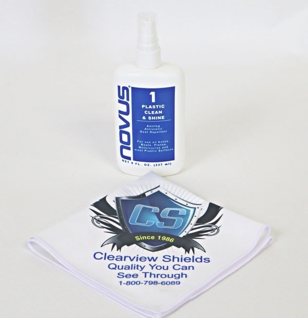 motorcycle windshield cleaner
