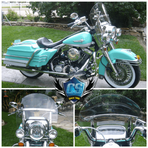 windshield for harley davidson fatboy