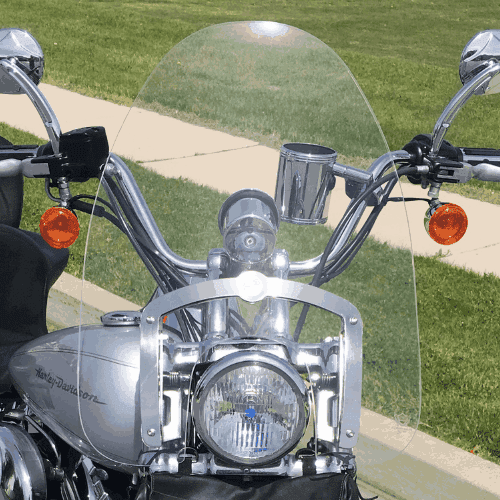 Harley Davidson Softail Duece windshield