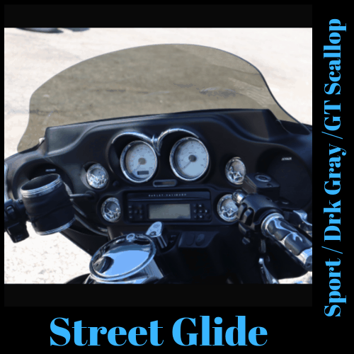 Street Glide/Limited Windshield    Harley Davidson