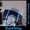 Road King | Harley Davidson Replacement Windshield (5 Holes Across Horizontal Bracket)