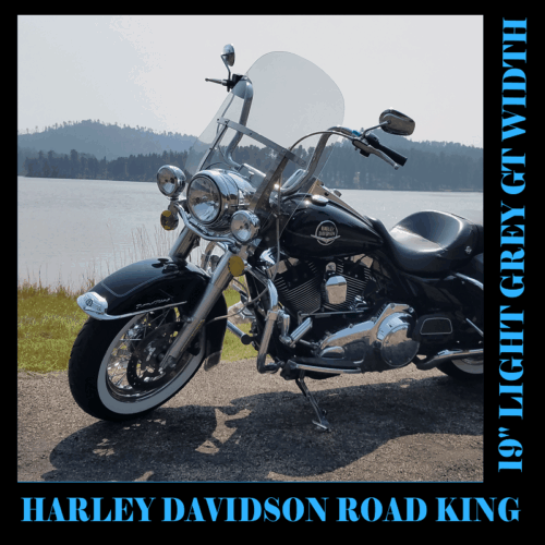 Smoke Windshield With Bracket For Harley Touring Road King 1994-2025 – 28-3/4" X 22", Acrylic, OUMURS