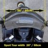 Honda F6B Replacement Windshield