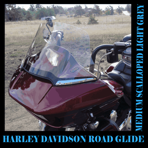 Road Glide 2015-Present | Harley Davidson Replacement Motorcycle Windshield