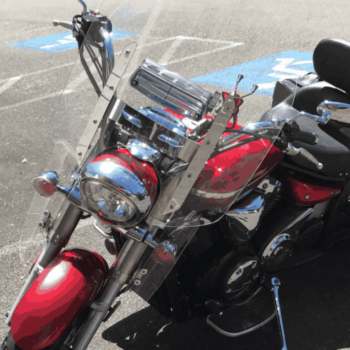 2007 yamaha v star 1100 windshield