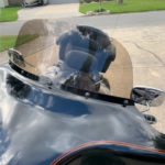 Harley FLHT windshield