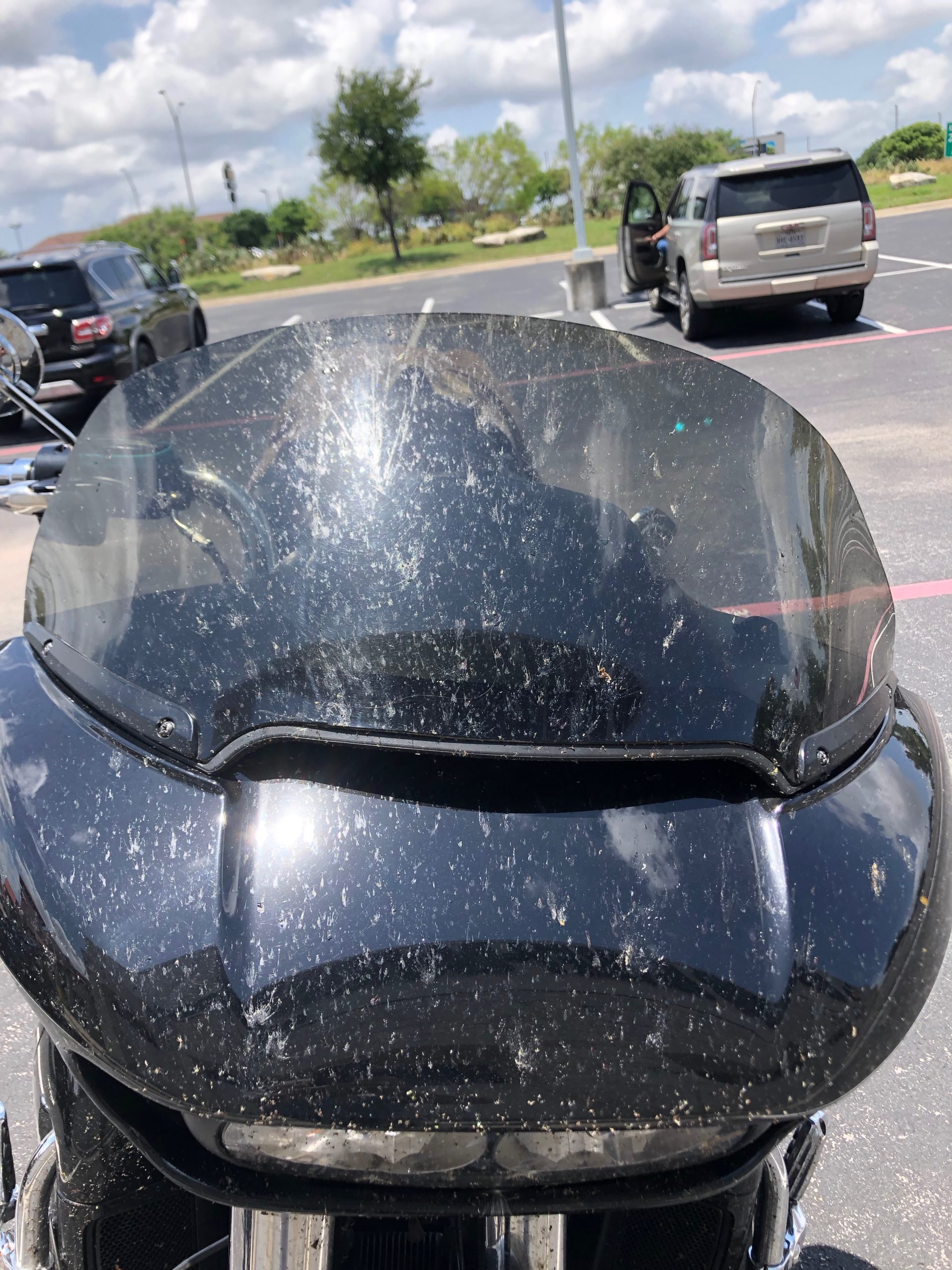 Click to view full screen Harley Road Glide Windshield