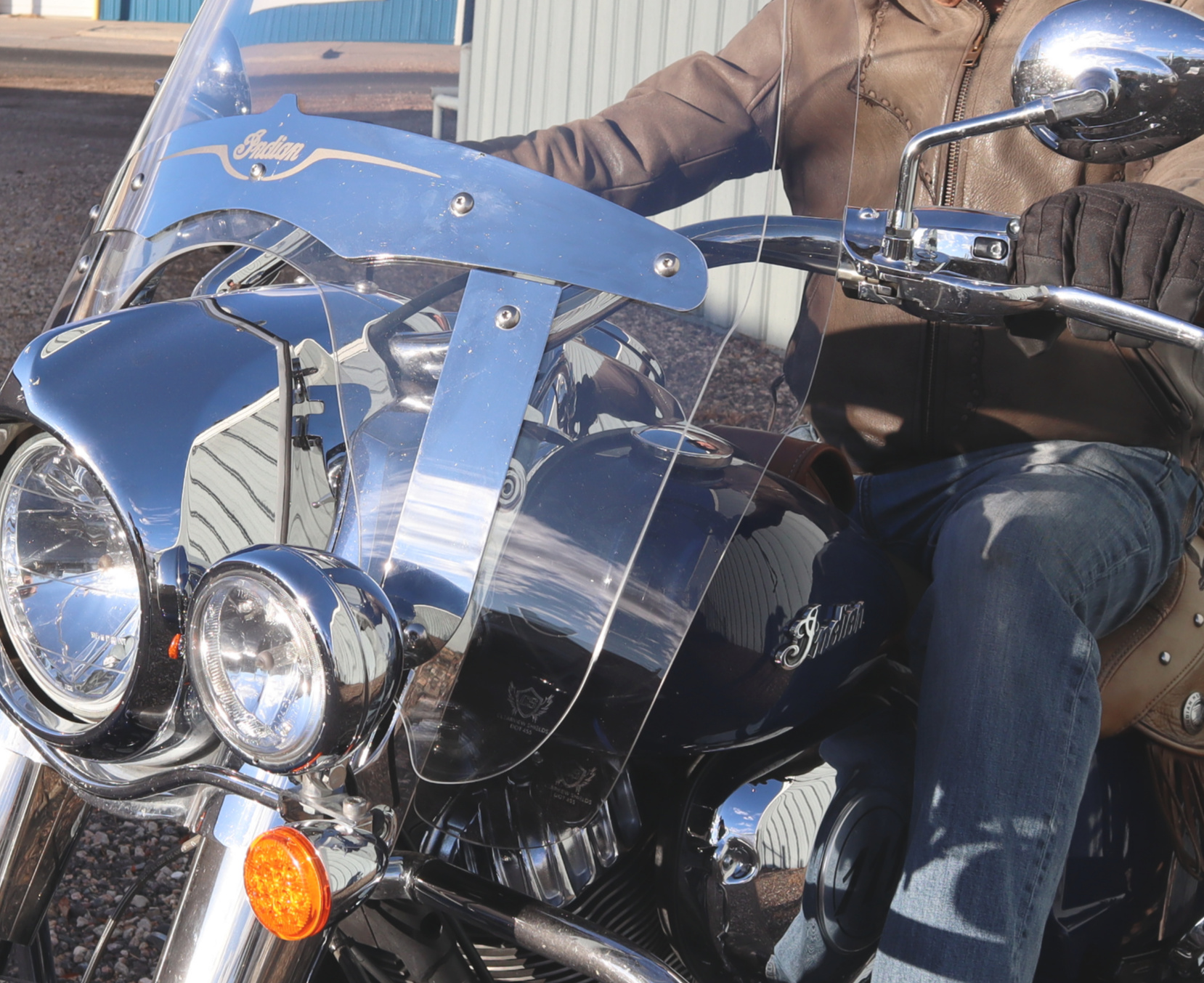 harley 883 windshield