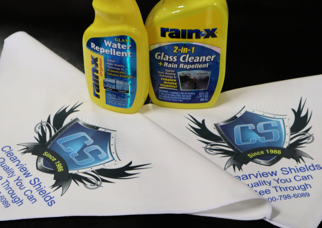 Let It Rain. Conditioning your Clearview Shield with Rain-X 2 learview Shields motorcycle windshield Care