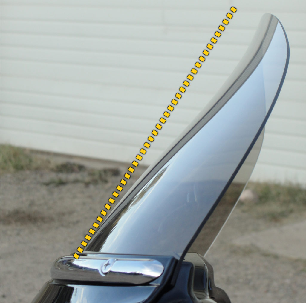 custom harley windshields