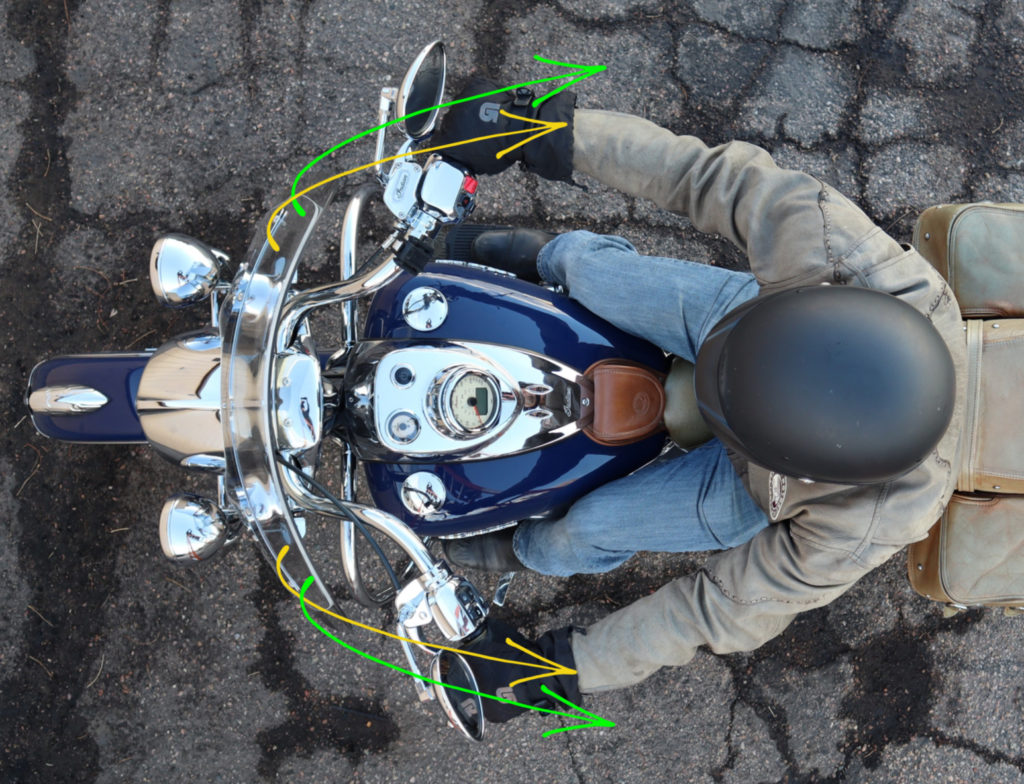Cool Weather Riding, Cruiser Style with a Clearview Shield 7 The Best Motorcycle Windshields Hand protection