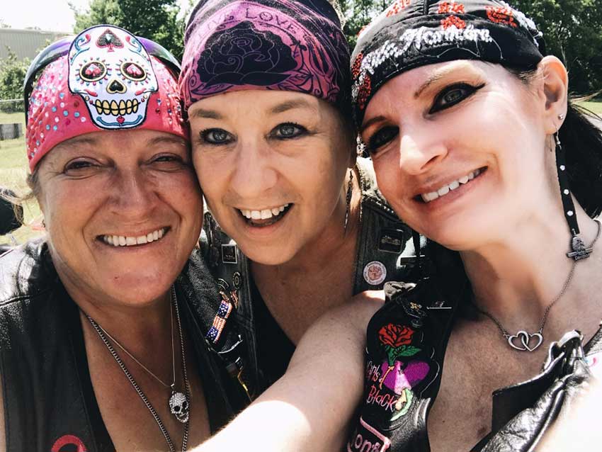 What Keeps the Harley-Davidson Street Glide Selling? 3 biker chicks street glide