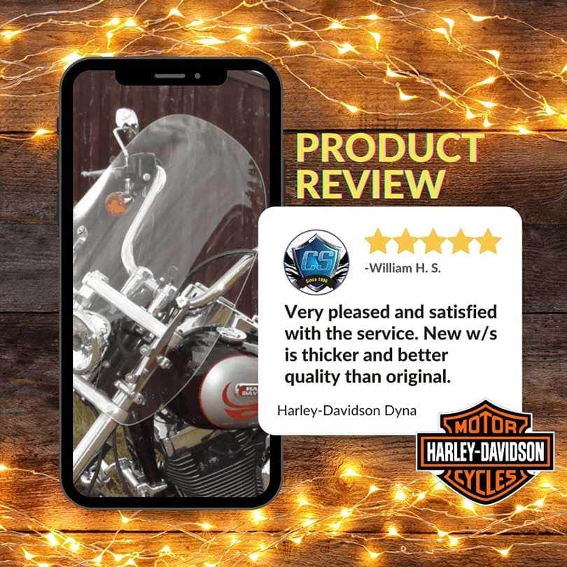dyna wide glide windshield review