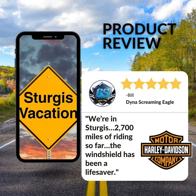 screaming eagle windshield review