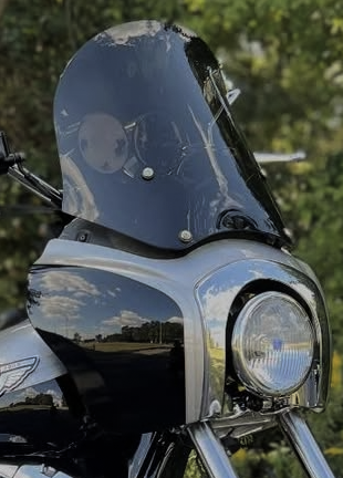 Harley-Davidson FXDXT T-Sport Windshield 4 Harley-Davidson FXDXT T-Sport Windshield - Image 4