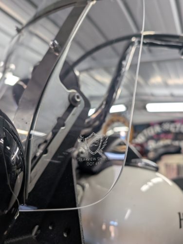 Harley-Davidson Dyna Defender FXDP Windshield photo review