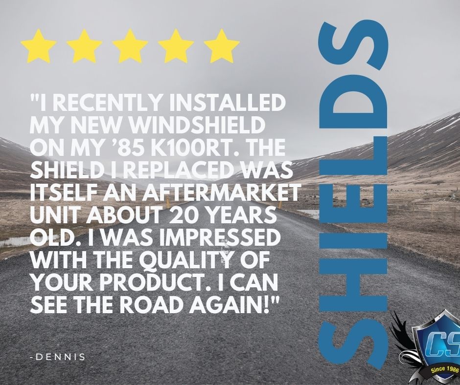 BMW K75LT-K75RT & K100LT-K100RT Windshield 1 BMW K100LT Windshield review
