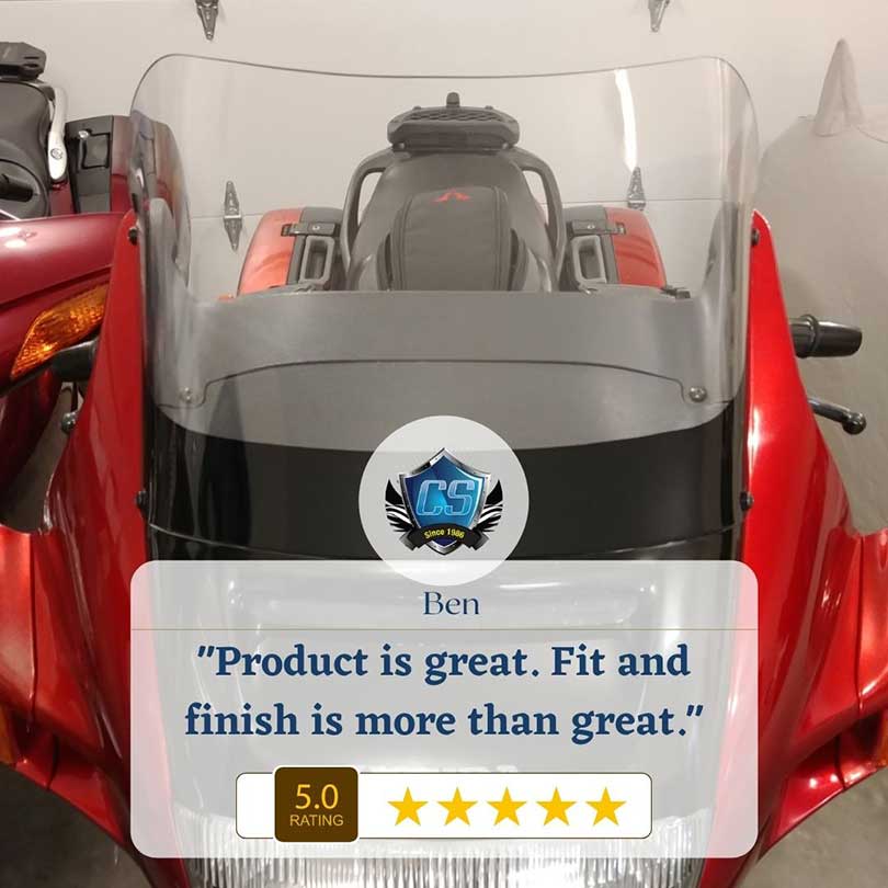 st1100 windshield review