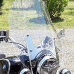 BMW R18C windshield 19 B style clear M Gaffney close up