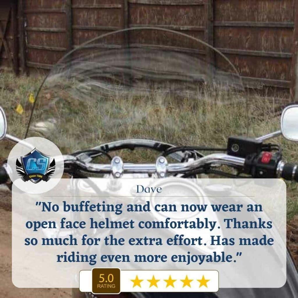 Triumph Thunderbird 1700 & 1600 Quick Release Roadster Windshield 3 triumph thunderbird