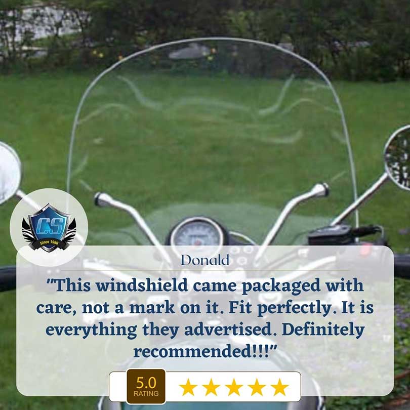 Triumph Bonneville T100 Windshield Replacement | Windscreen 6 bonneville t100