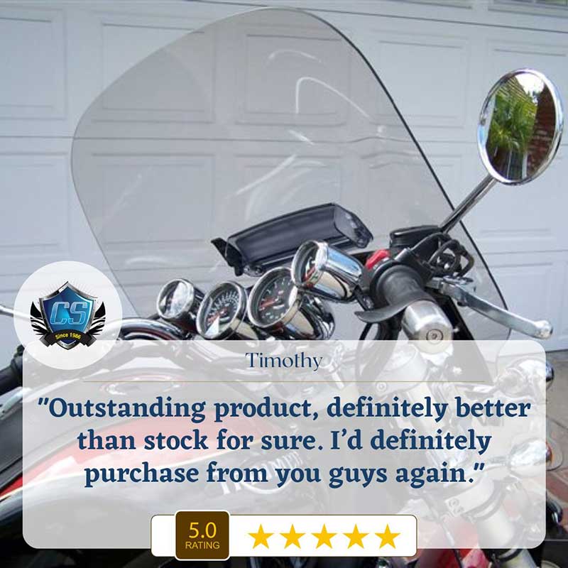 Triumph Rocket III Windshield | Rocket Roadster Windshield | Replacement 14 roadster
