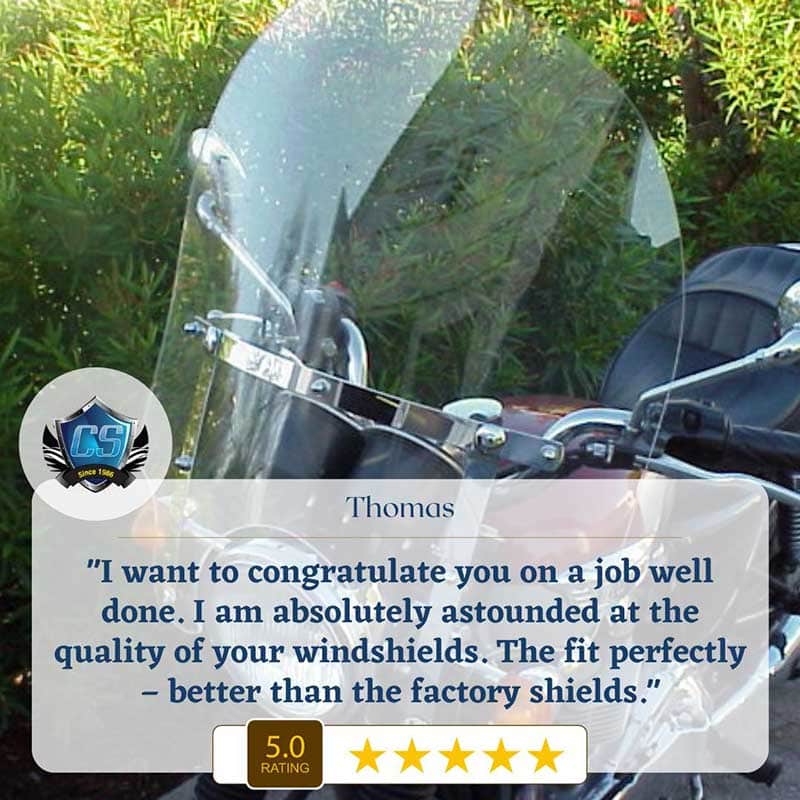 Triumph Bonneville America Windshield | T100 | Speedmaster | Windscreen 6 bonneville