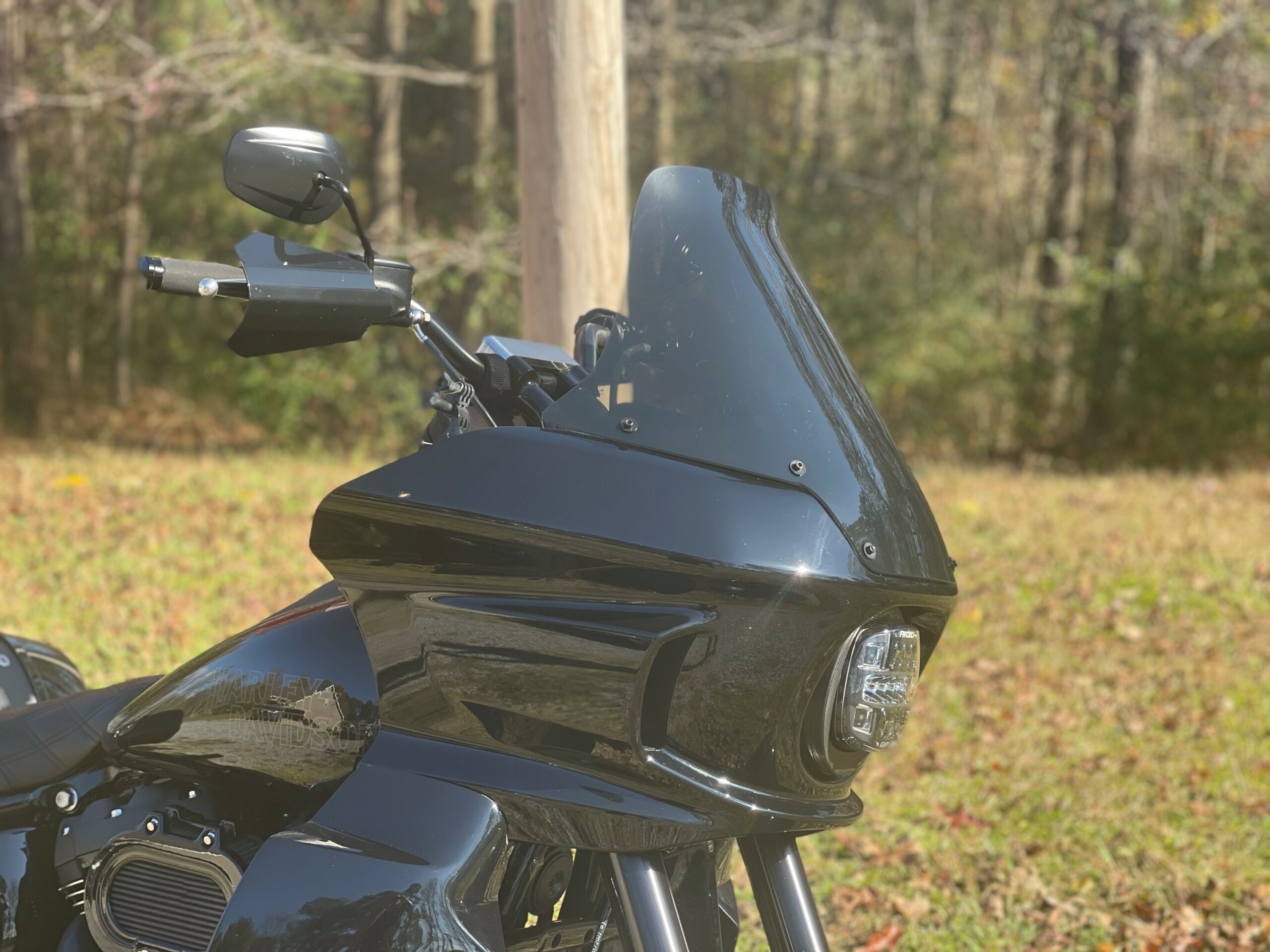 Harley Davidson FXLRST Low Rider ST Windshield Clearview Shields