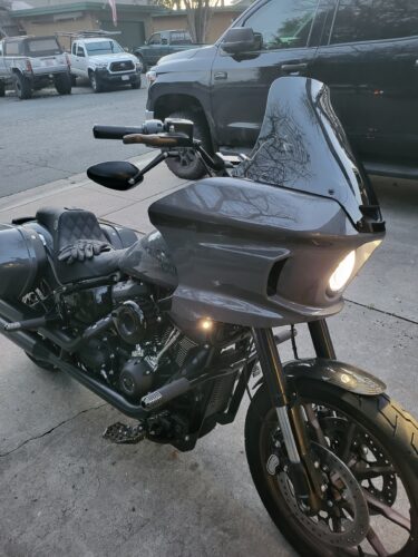 Harley-Davidson® FXLRST Low Rider ST Windshield photo review