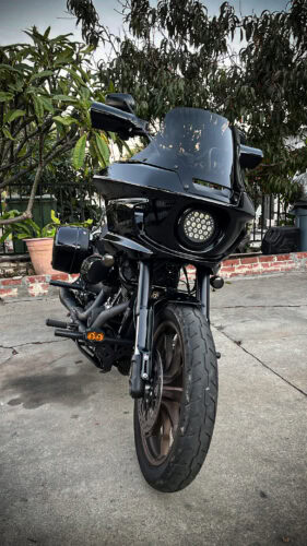 Harley-Davidson® FXLRST Low Rider ST Windshield photo review