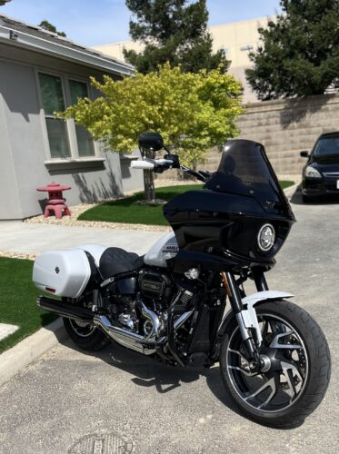 Click to view full screen Harley-Davidson® FXLRST Low Rider ST Windshield photo review