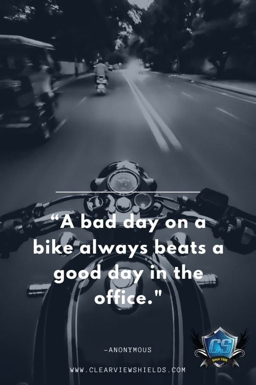 Over 50 Motorcycle Riding Quotes Bikers Quotes | Motorcycle Biker Sayings 41 A bad day on a bike always beats a good day in the office