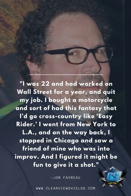 I was 22 and had worked on Wall Street for a year and quit my job. I bought a motorcycle and sort of had this fantasy that Id go cross country like ‘Easy Rider