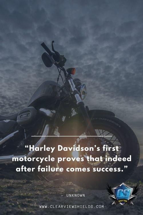 Harley Davidsons first motorcycle proves that indeed after failure comes success